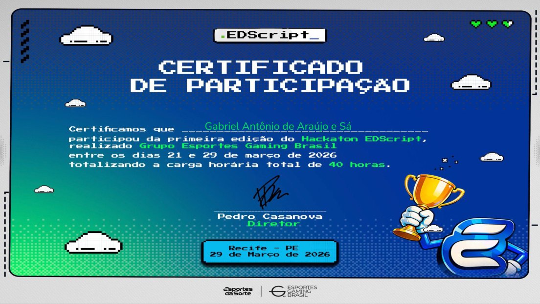 Hackathon EDScript